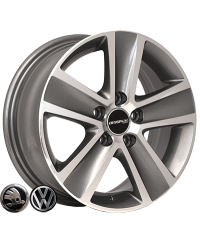 Replica Skoda 461 EP R14 W6.0 PCD5x100 ET43 DIA57.1